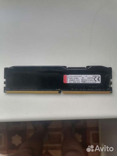 Оперативная память DDR4 4GB hyperx