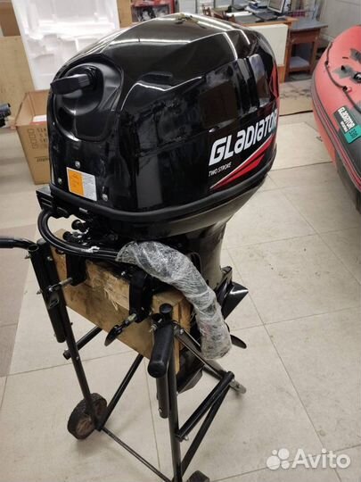 Лодочный мотор gladiator G 40 FES витрина
