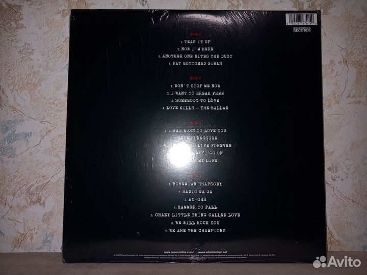Queen + Adam Lambert Live Around The World 2LP RED