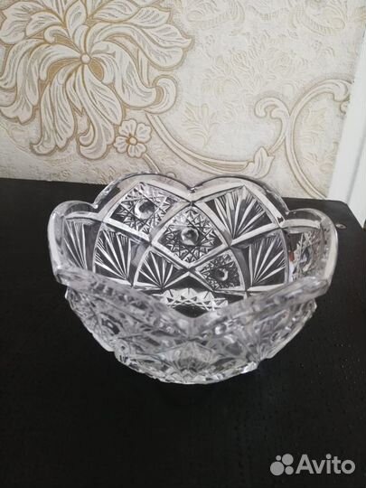 Ваза хрустальная СССР