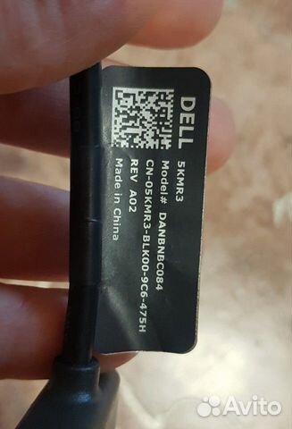 Переходник новый dell display port-VGA 470-aanj