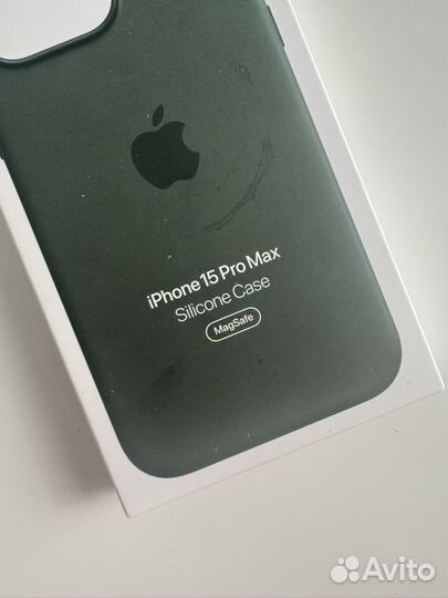 Оригинальный чехол Apple iPhone 15 Pro Max Cypress