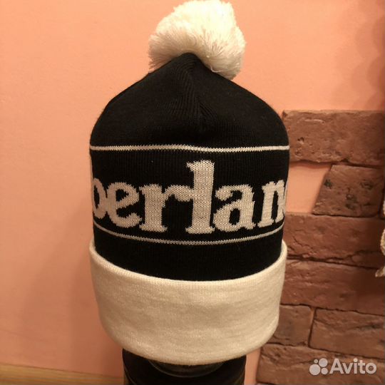 Timberland шапка с помпоном оригинал