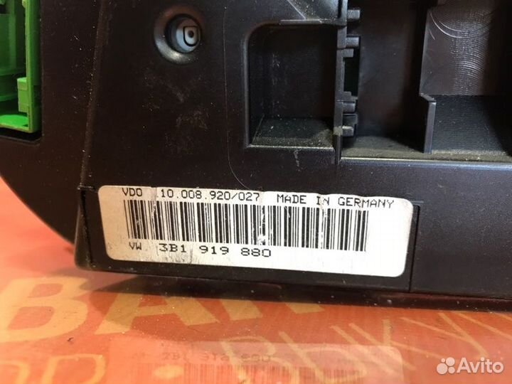 Щиток панель приборов Volkswagen Passat B5 Б5+ 1.8