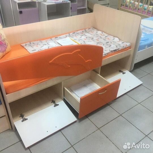 Детская кровать Дельфин