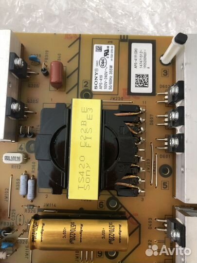 Плата питания Sony Bravia