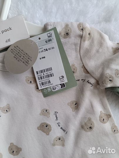 74 hm Боди для девочки