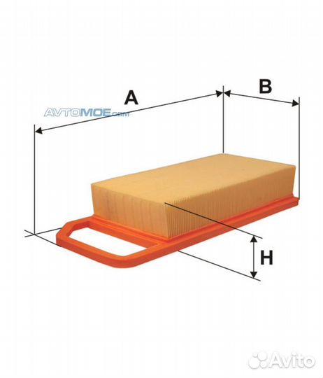 Фильтр воздушный AP0904 filtron