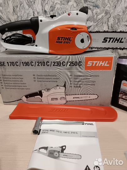 Немецкая электро пила Stihl MSE 210 новая