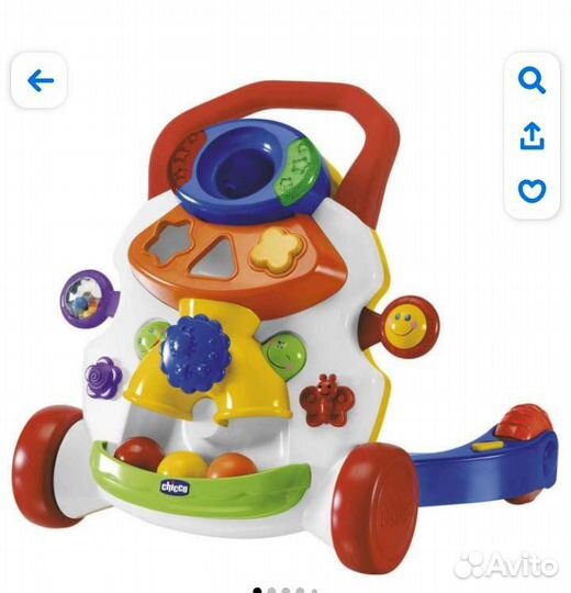 Ходунки Chicco Игровой центр 2 в 1