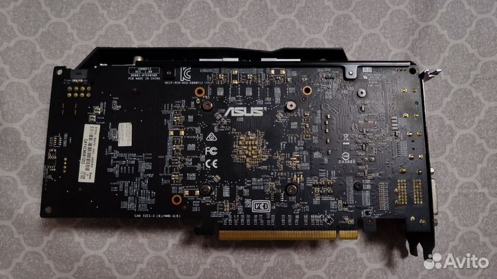 Видеокарта RX 470 4gb asus strix OC