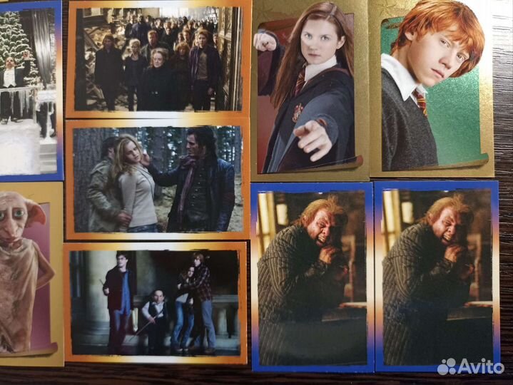 Наклейки и карточки Гарри Поттер панини