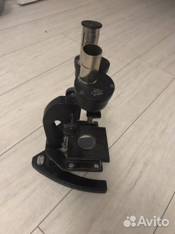 Микроскоп бинокулярный 1947 биологический СССР