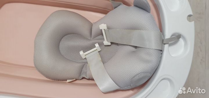 Ванночка Miyoumi детская складная с матрасиком