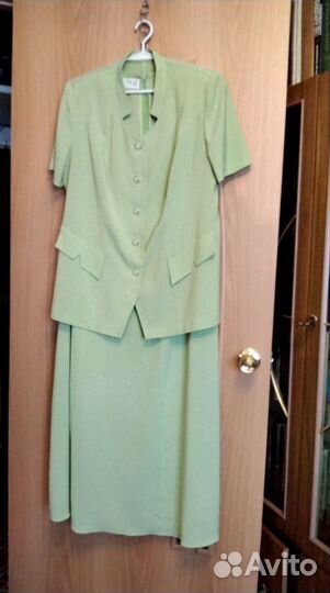 Комплект женский платье с пиджак 50-52 на рост 164