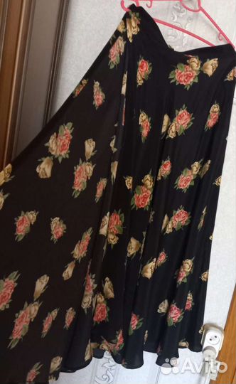 Юбка длинная в пол размер 44-46