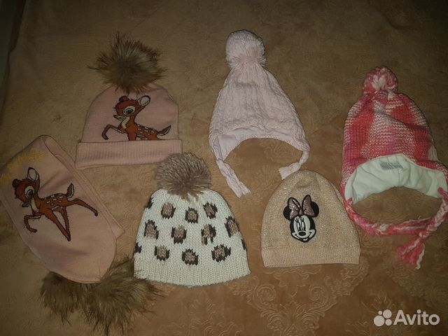 Шапки на девочку / мальчика зима/демисезон