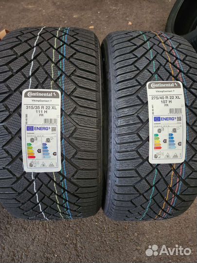 Continental ContiVikingContact 7 SUV 275/40 R22 и 315/35 R22 107H