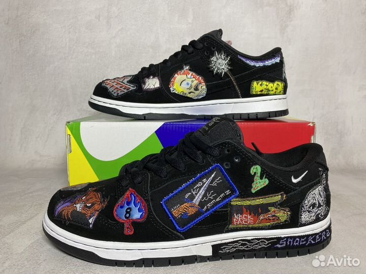 Кроссовки Nike SB Dunk Low Pro QS x Neckface