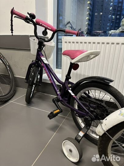 Детский велосипед trek precaliber 16 для девочки