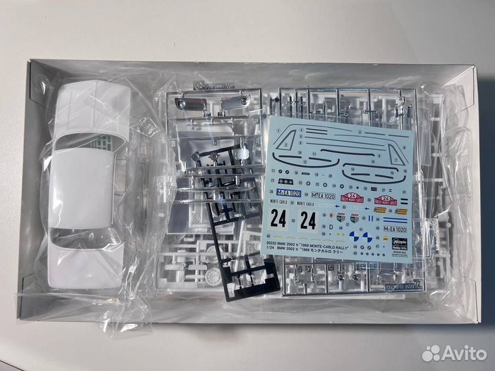 Hasegawa 1/24 BMW 2002 ti 1969 monte-carlo rally