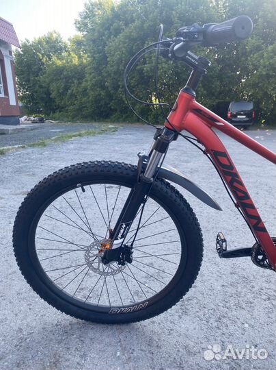 Велосипед Полуфэтбайк 27.5 колеса Dkaln