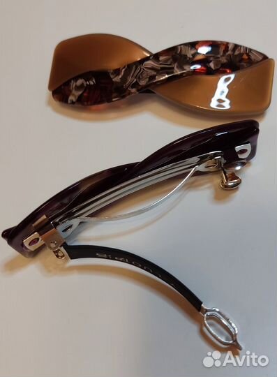 Заколка для волос бесконечность