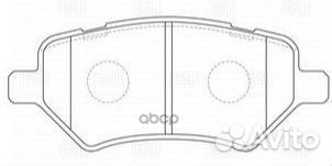 Колодки торм. для а/м Chery M11 (10) /Tiggo 4