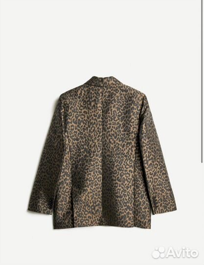 Однобортный блейзер из жаккарда