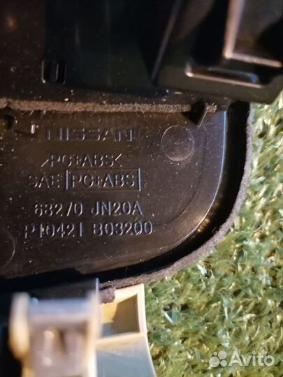 Консоль магнитофона 28395JN20C Nissan Teana J32