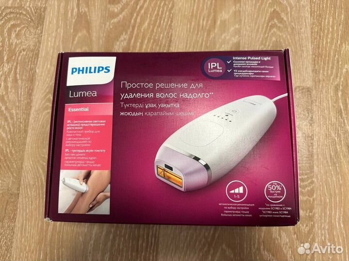 Фотоэпилятор Philips Lumea Essential
