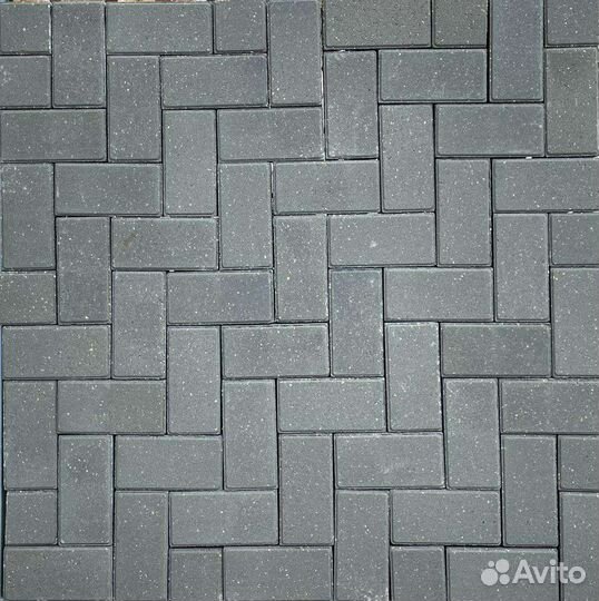 Тротуарная плитка кирпич 