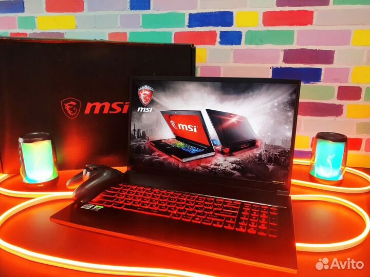 Мощный игровой ноутбук MSI на i5 GeForce RTX 3050