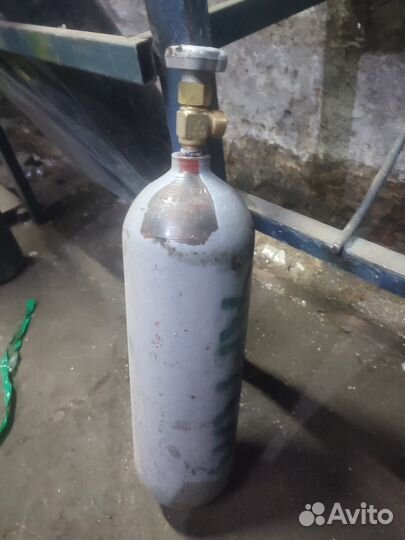 Баллон 5л для аргона пустой новый