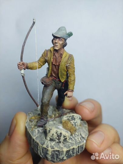 Оловянные миниатюры, 3 фигуры