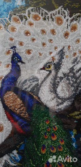 Картина из бисера в раме