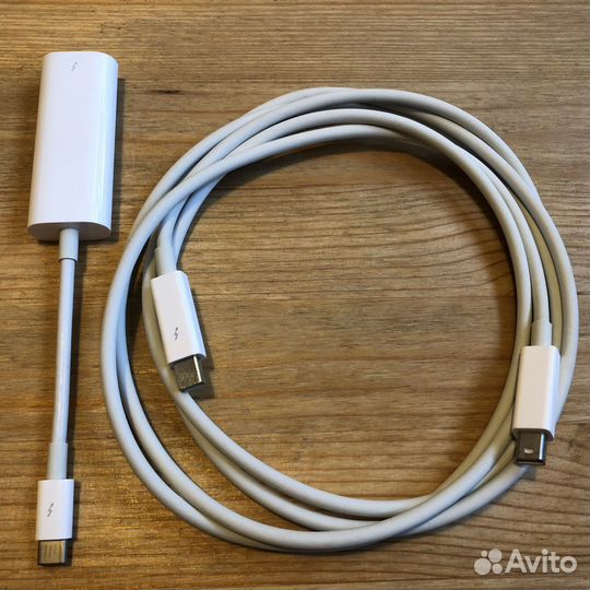Комплект thunderbolt 2m + adapter Tb3-Tb2