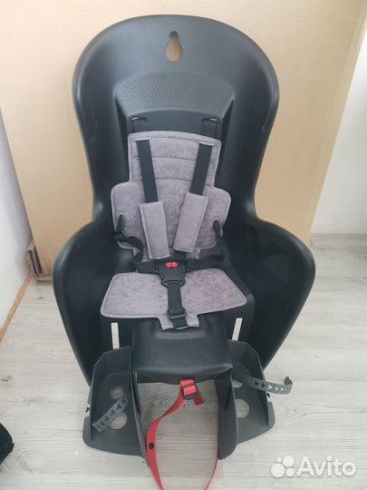 Детское велокресло на багажник Polisport