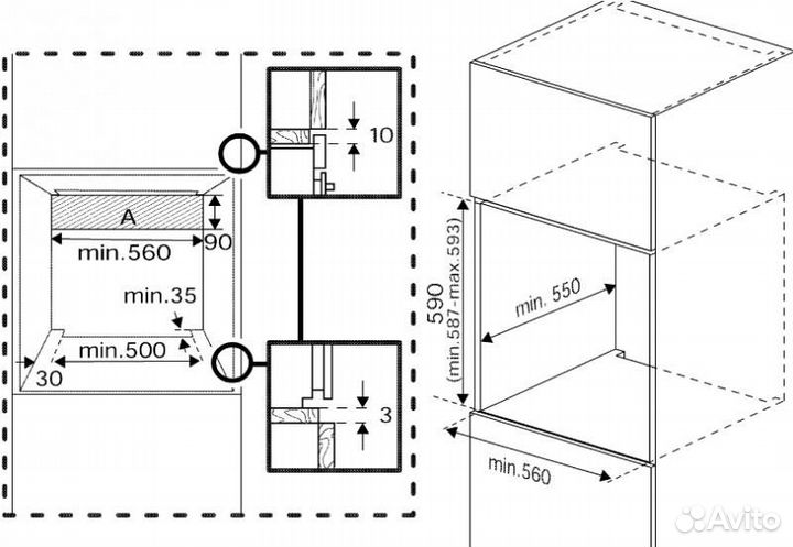 Духовой шкаф Indesit IFE 3644 BL, черный
