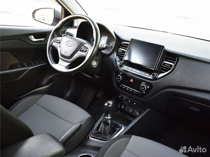 Hyundai Solaris 1.6 МТ, 2021, 95 296 км