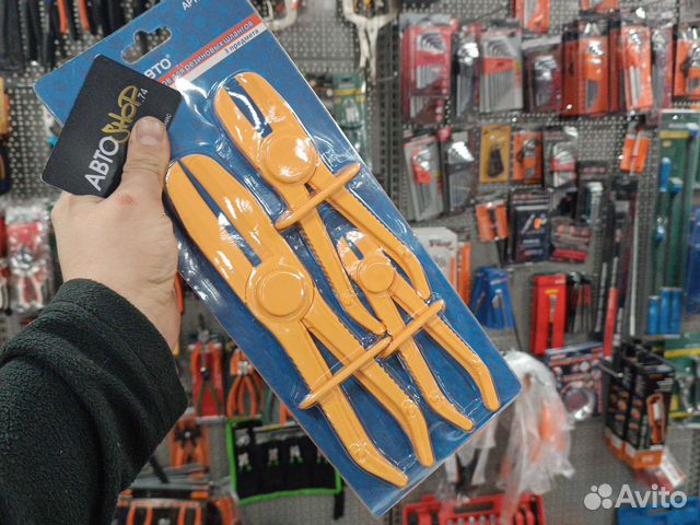 Набор зажимов для резиновых шлангов 3 пр