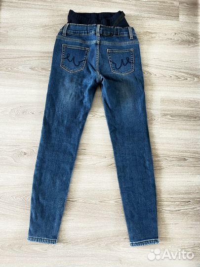 Утепленные джинсы для беременных Скоромама 42 (XS)