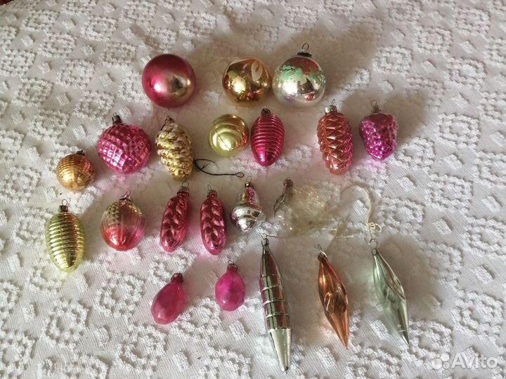 Елочные игрушки СССР