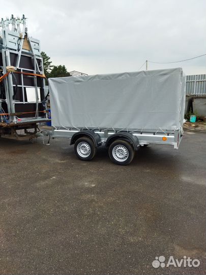 2х осн. 2,7х1, 5 м тент 0,8 м без колес