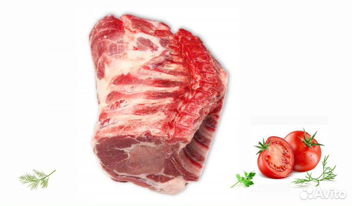 Мясо свинина домашняя. Без шкуры и сала