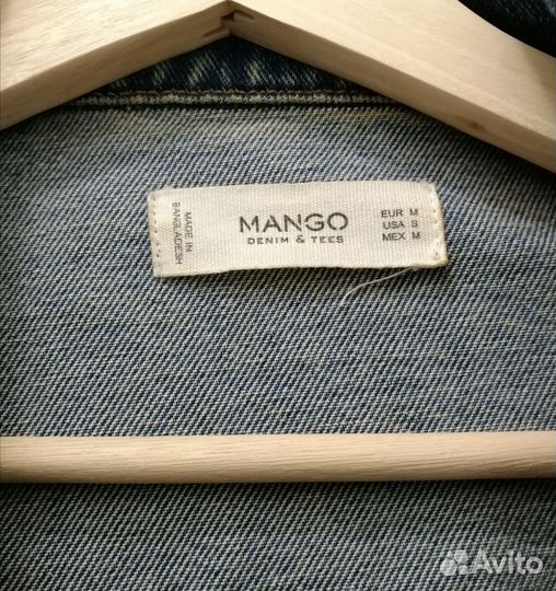 Джинсовая куртка женская mango M (44-46)р