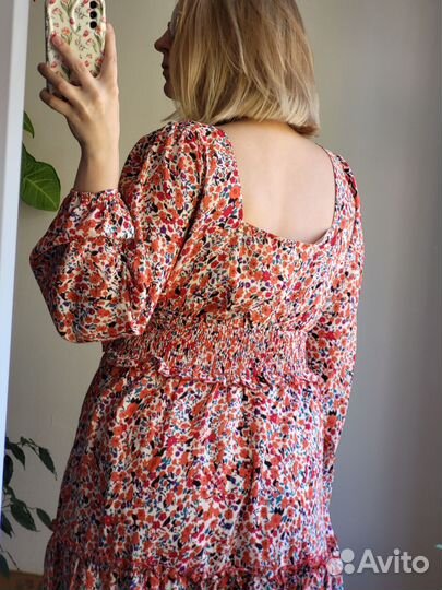 Платье в цветочек