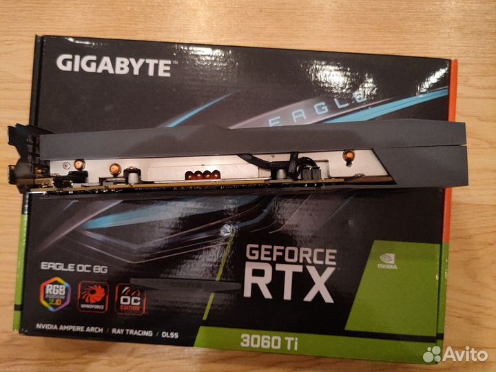 Видеокарта RTX 3060ti Gigabyte Eagle OC (no LHR)