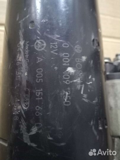 Стартер мерседес спринтер