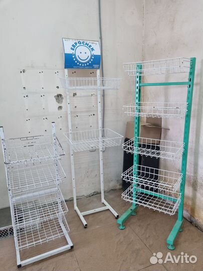Стеллаж сетчатый